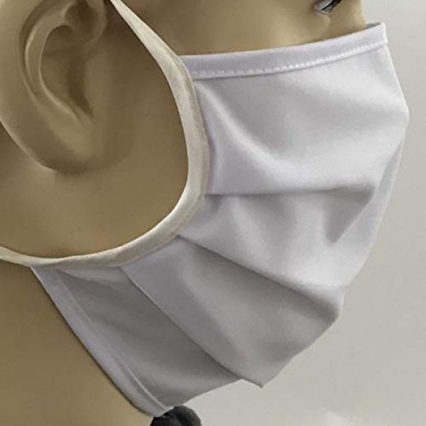 10 Atmenschutzmasken in Weiß