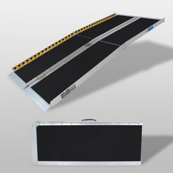 Rollstuhlrampe klappbar