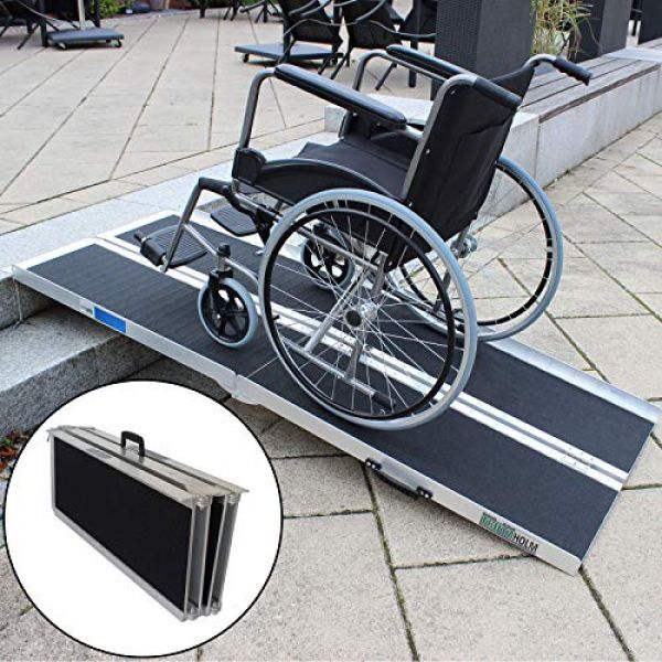 Rollstuhlrampe klappbar